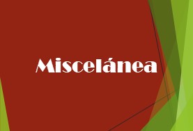 Miscelánea