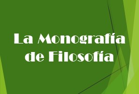 La Monografía de Filosofía