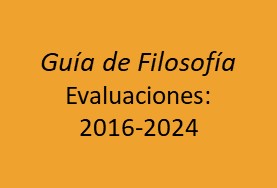 Filosofía (evaluaciones: 2016-2024)