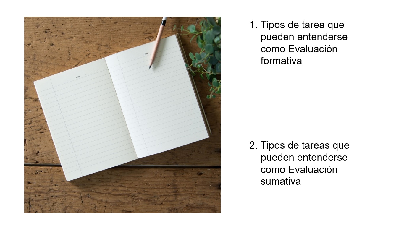 2. Evaluación formativa y sumativa