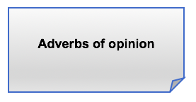 Adverbs of opinion