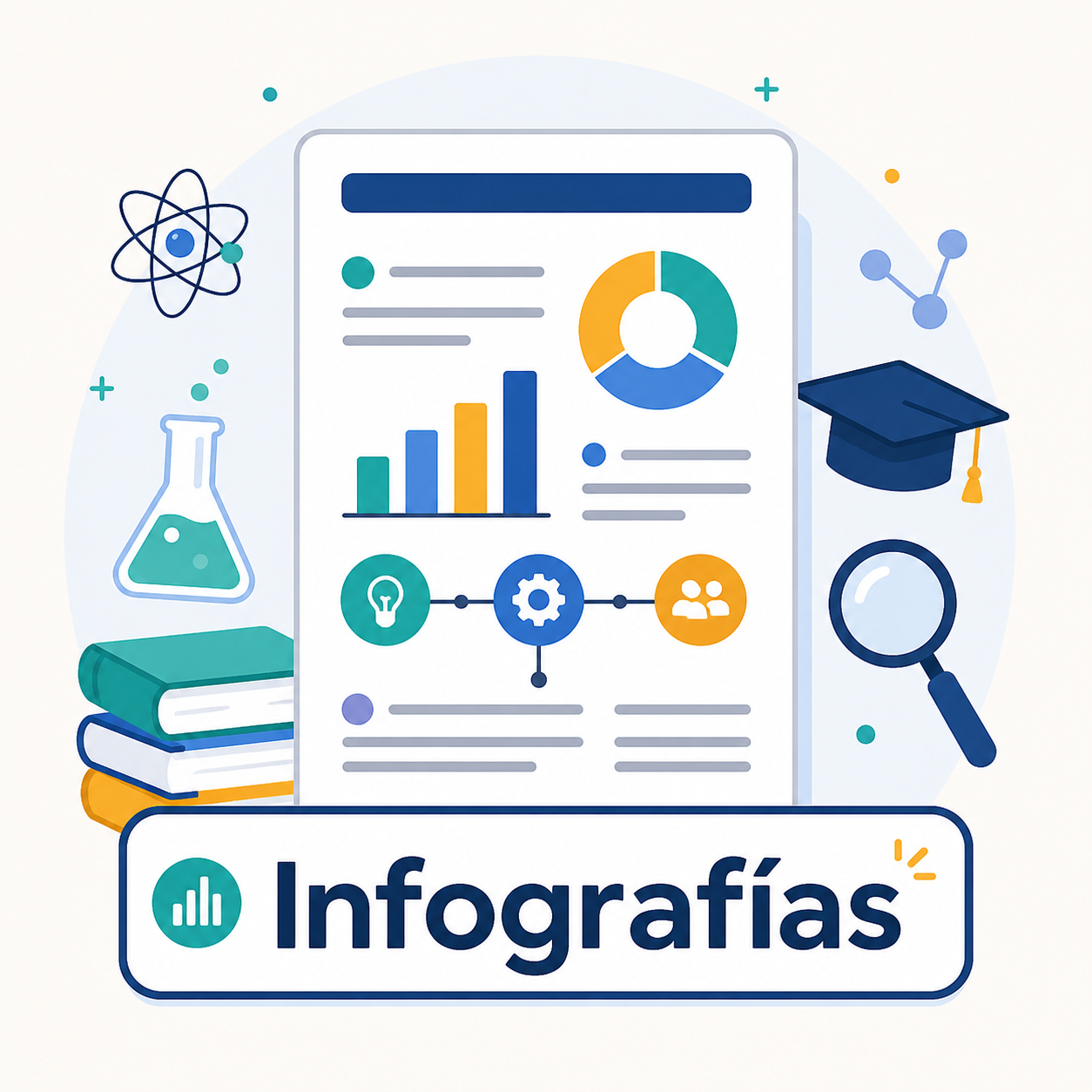 Infografía.  Integración del sistema nervioso y endócrion